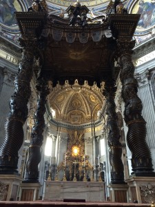 Day 9: Bernini's Baldacchino di San Pietro